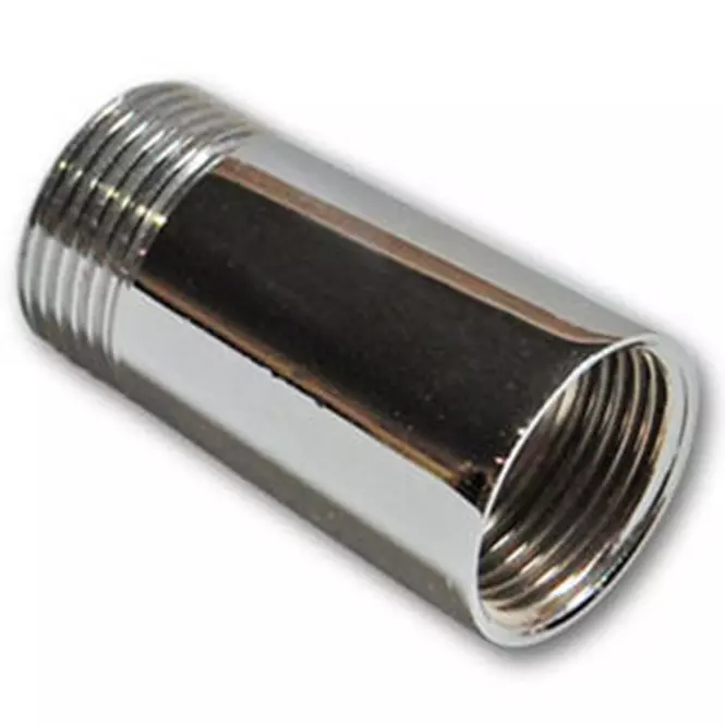 Przedłużka chrom 1/2 20 mm