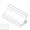 Listwa przyblatowa 3m 20x20 – biały LWS-011,2