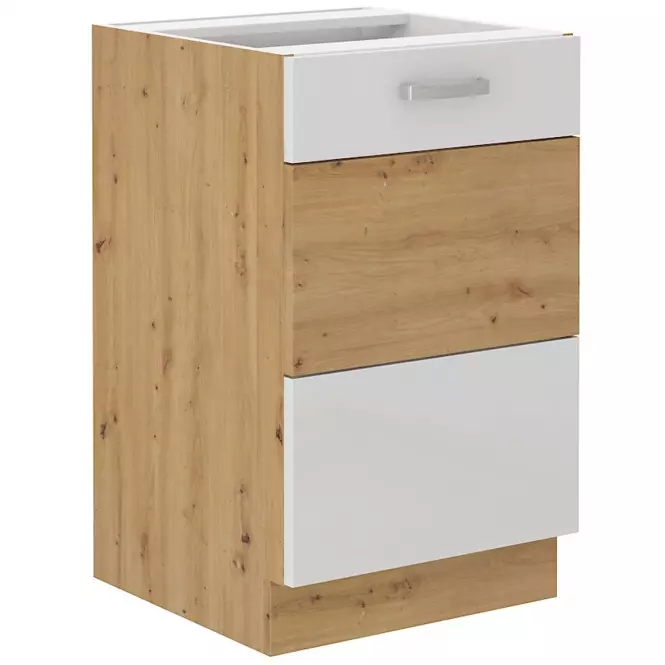 Szafka kuchenna ARTISAN biały połysk 50ZL 1F BB