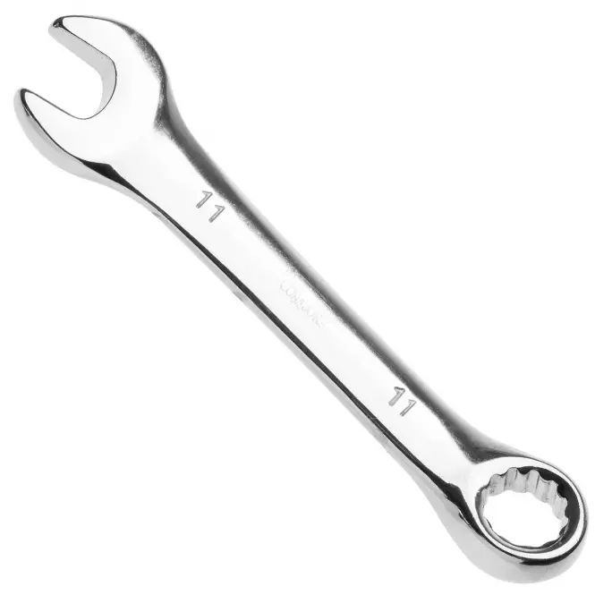 Klucze płasko-oczkowe 11 mm, krótkie