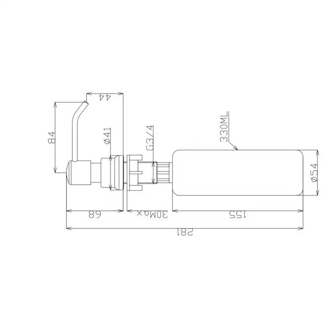 Dozownik inox
