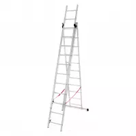 Drabina aluminiowa 3-częściowa 3x11