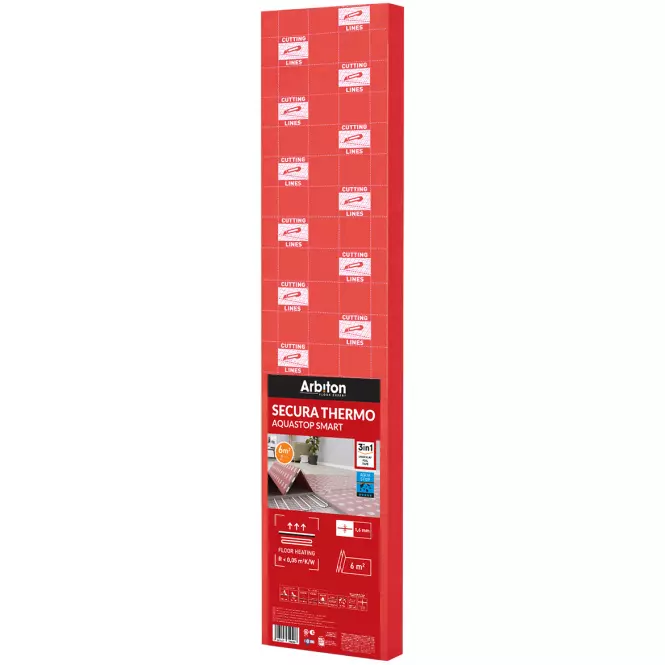 Podkład pod panele Secura Thermo Aquastop 1,6 mm