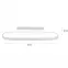 Lampa Cover 21-69801 LED biały K1,2