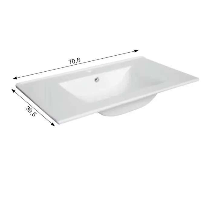 Umywalka Slim 70