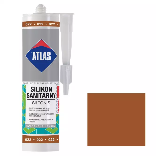 Atlas Silikon Silton S 022 orzech 280ml