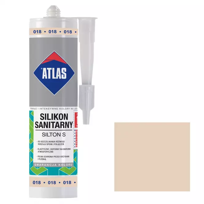 Atlas Silikon Silton S 212 szarobrązowy 280ml