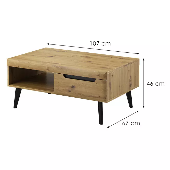 System Nordi NL107 dąb Artisan