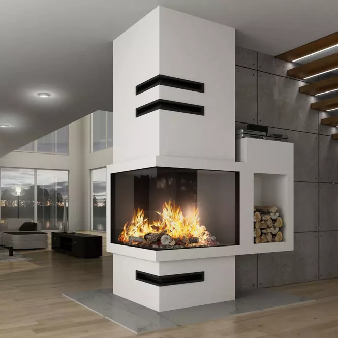 Płyta kominkowa KW 1000x500x30 biała 4IZOL