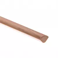 Ćwierćwałek PCV 13x13x2500mm dąb