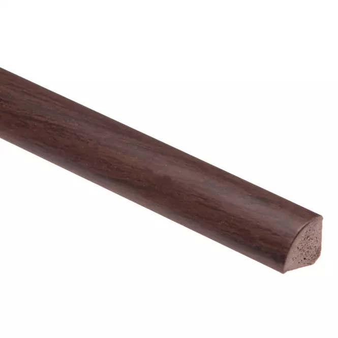 Ćwierćwałek PCV 13x13x2500mm orzech