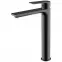 Bateria umywalkowa wysoka Sol Black,2