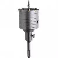 Koronka wiertnicza z widią i adapterem, 65 mm, chwyt SDS+