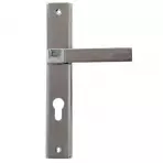 Klamka drzwiowa FADO WB 72 nikiel/chrom