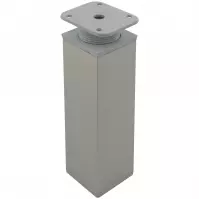 Noga meblowa DAKP-27 150mm aluminium STAHL