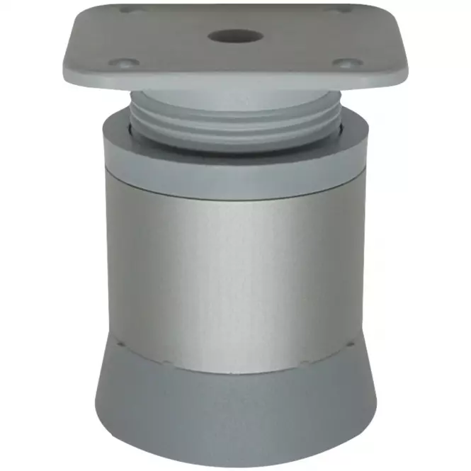 Noga meblowa Fi-40mm H-60mm aluminium (wysoki slizg) STAHL
