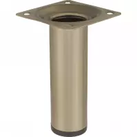 Noga Meblowa Okrągła 10cm Inox