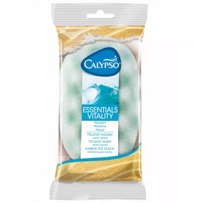 Gąbka do masażu 2w1 Essentials Vitality