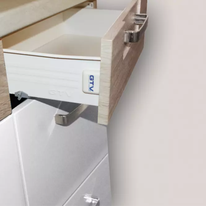 Kuchnia Premio 260 zestaw C plus z blatem (1,9M+0,7M) sonoma/biały