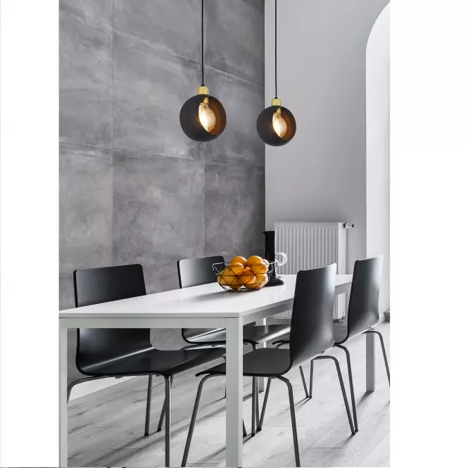 Lampa Cyklop Black 2751 LW1