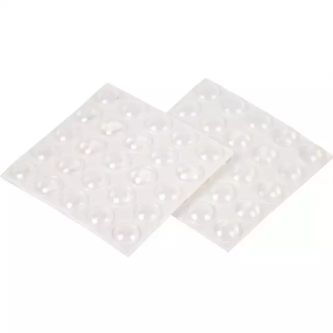 Odbojniki tłumiące przezroczyste wysokość 3mm średnica 12mm 50szt.