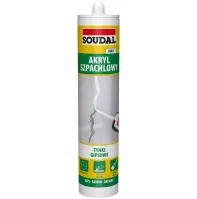 Soudal Uszczelniacz Akrylowy Lekki Szpachlowy Biały 280ml