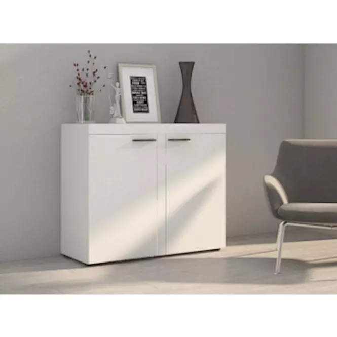 Komoda Rumba 2F biała,5