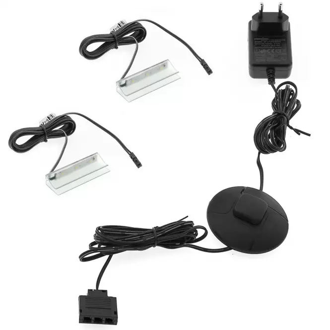 Oświetlenie LED 2pkt niebieskie -salsa