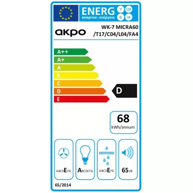 Okap WK-7 Micra inox