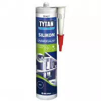 Tytan Euroline Silikon Uniwersalny Biały 280ml