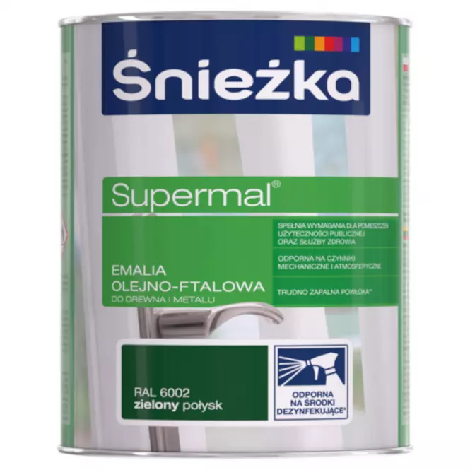 Śnieżka Supermal Zielony 0,8l