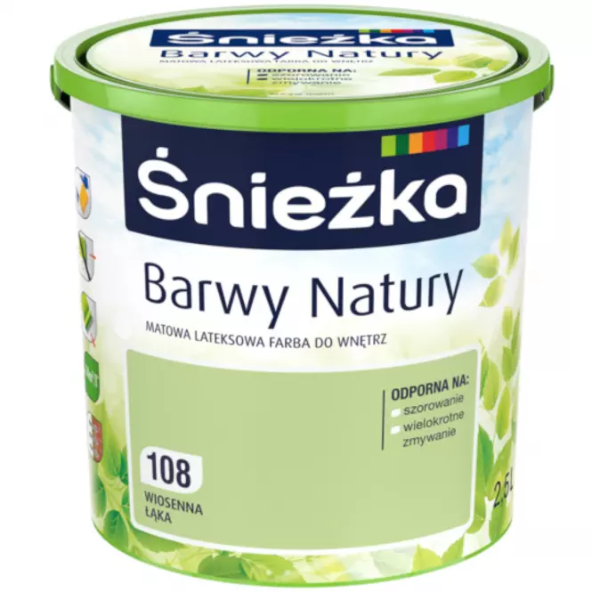 Farba Barwy Natury wiosenna łąka 108 2,5l