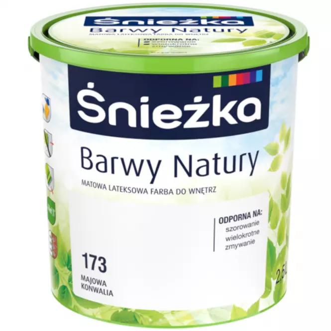 Farba Barwy Natury majowa konwalia 173 2,5l