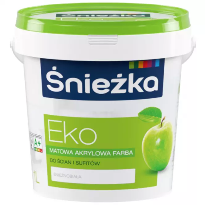 Śnieżka Eko Emulsja Akrylowa Do Ścian I Sufitów  1l