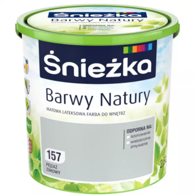 Farba Barwy Natury pejzaż zimowy 157 2,5l