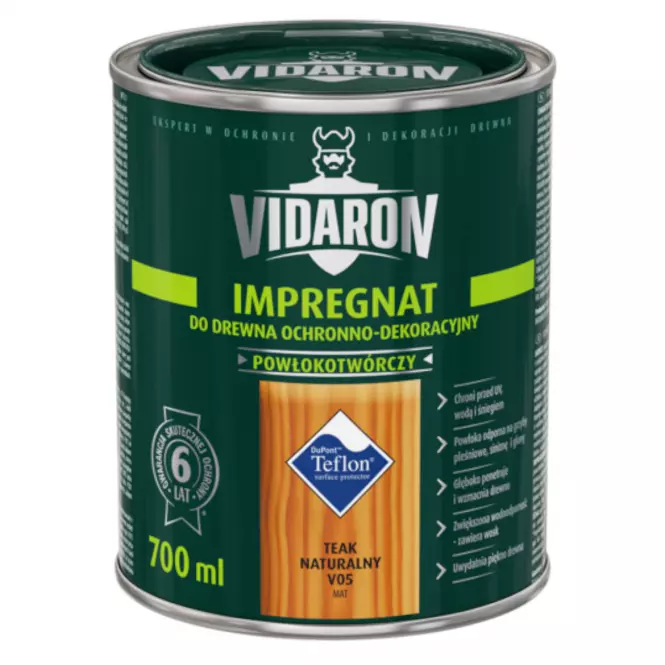 Vidaron Impregnat Teak Naturalny 0,7l
