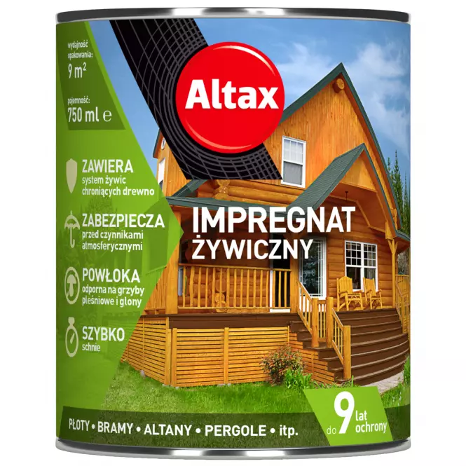 Altax Impregnat Żywiczny Brąz 0,75l