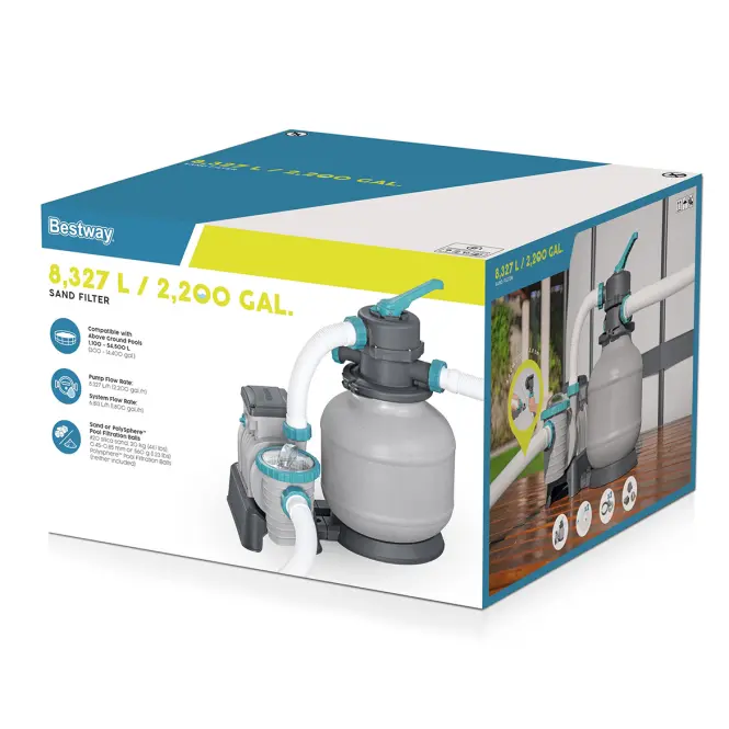 Pompa do basenów piaskowa Bestway 8,327l/h 58499
