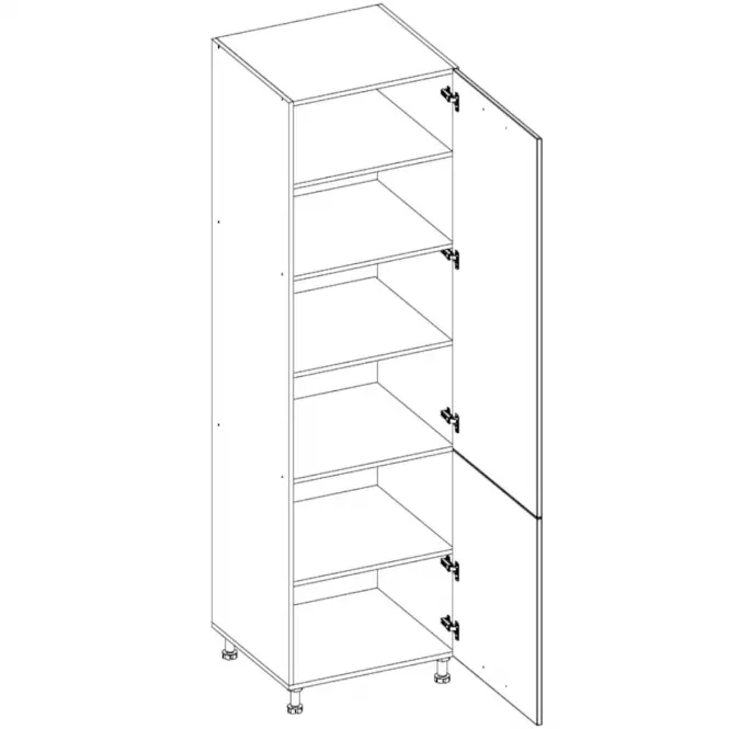 Szafka kuchenna Sofia 2D 60cm słupek,3