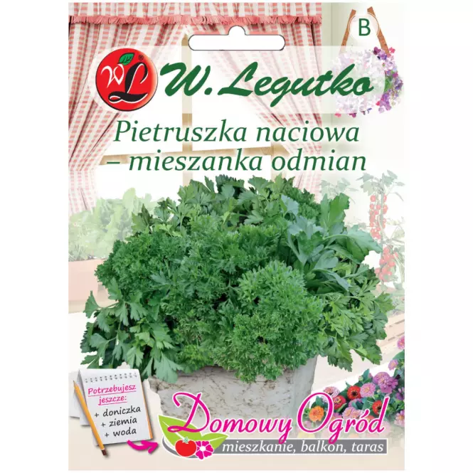 Pietruszka naciowa mieszanka odmian