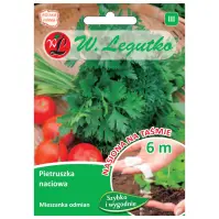Pietruszka naciowa mieszanka odmian o liściach gładkich i kędzierzawych