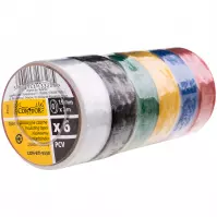 Taśmy izolacyjne 19 x 0,13 mm x 3 m, 6 szt.