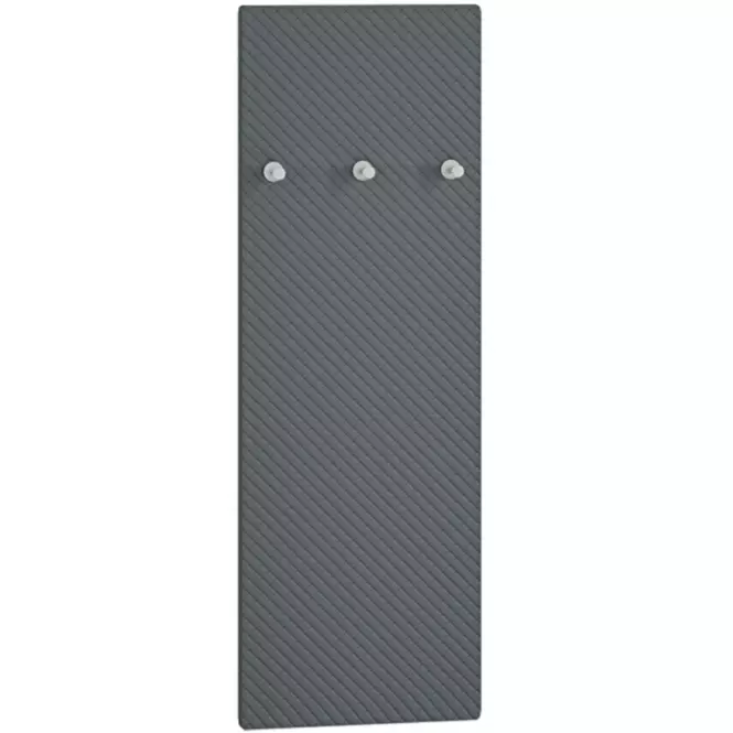 Wieszak tapicerowany 102X34 HYGA07 szary