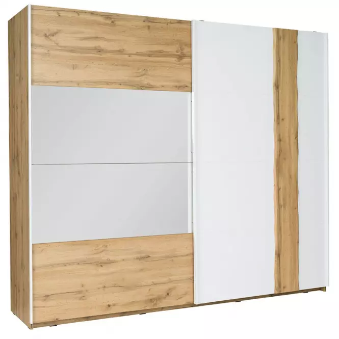 Szafa Wood 11 200 cm biały/wotan