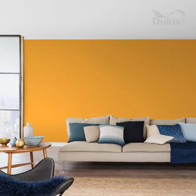 Dulux Kolory Świata Lateksowa Emulsja Do Ścian i Sufitów Korzeń Kurkumy 2,5l,3