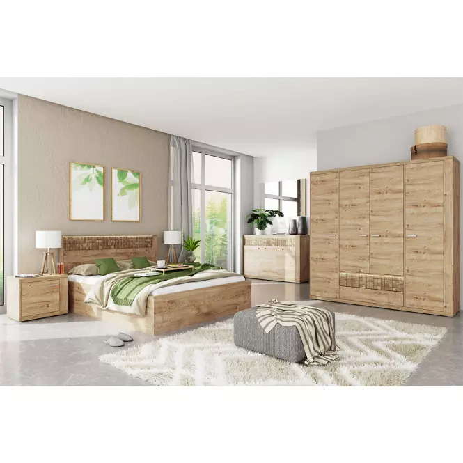 Komoda Natural N-8 3D kratka Ribbeck
