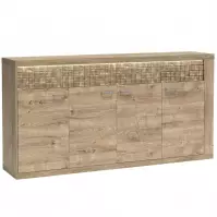 Komoda Natural N-9 4D kratka Ribbeck