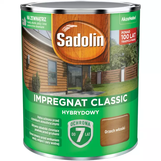 Sadolin Impregnat Classic Orzech Włoski 0,75l