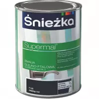 Śnieżka Supermal Czarny Mat 0,8l
