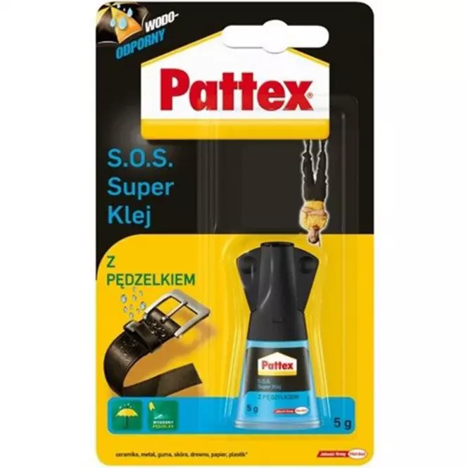 Pattex S.O.S. Super Klej  z pędzelkiem 5g
